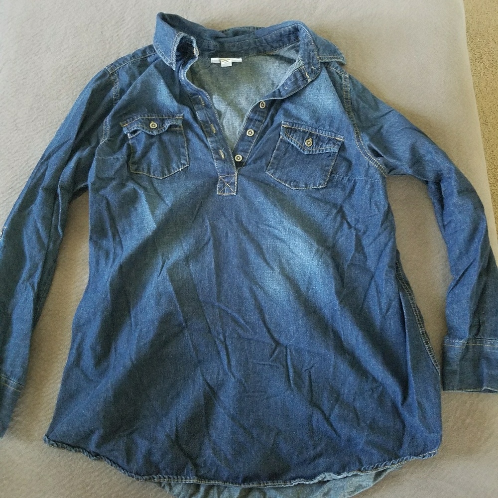 Maternity demin top